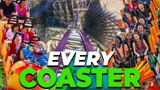 All Roller Coasters at Busch Gardens Tampa Bay RANKED! (With On-Ride Povs)