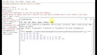 Python program to add an item to a tuple.
