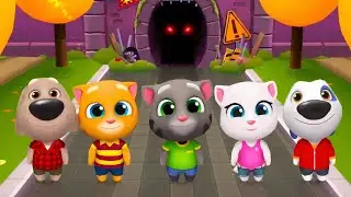 Talking Tom Gold Run () How To Unlock All Character () Pirate Ginger Fight Game HiHi Ghost 