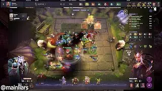 Alliance : 4 Healer - 4 Rogue - 3 Poisoner / Dota Underlords : Knockout Ranked / mainliars