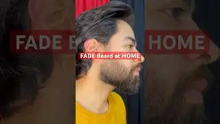 PERFECT Beard FADE @HOME