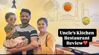 Uncle&rsquo;s Kitchen Restaurant Food Review❤️ || Sneha Wele || #food #foodreview #foodvlog #snehawele 