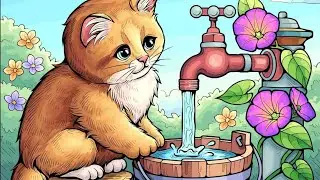 Игра &laquo;Раскрась воду по номерам&raquo;