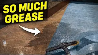 This Restaurant Floor Was FILTHY&hellip; So I Cleaned It | No Talking