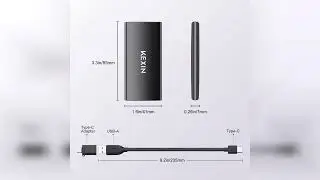 Review: KEXIN 256GB External SSD Hard Drive USB 3.1 Type-c Portable Solid State Drive 256G, up...
