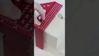 Mini Carpenter Square, Small Square Tool ,3D Multi Angle Measuring Ruler,