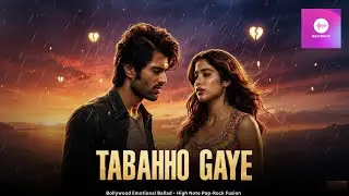 Tabaah Ho Gaye Heartbreak Song | Bollywood Emotional Pop-Rock fusion