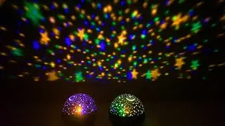 Star Master Dream Color Changing Rotating Projection Lamp Unboxing