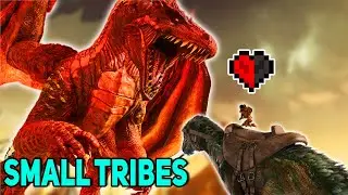 How I Almost FAILED Alpha Dragon On Small Tribes - ARK: Survival Ascended PvP