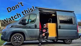 STAY AWAY! | Exploring Wales' Rugged Coast By Campervan | A Small Hike with Massive Views | Ep 7