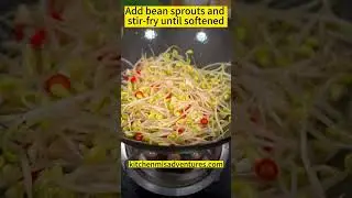 Stir fry Bean Sprouts