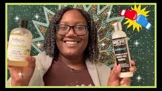BATTLE OF THE MOISTURIZING SHAMPOOS! MICHE BEAUTY CLEANSED vs. NLS CUCUMBER SHAMPOO | Curly Tells