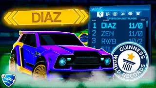 O DIA QUE O PRODIGIO BRASILEIRO BATEU O RECORDE MUNDIAL DO ZEN NO ROCKET LEAGUE...