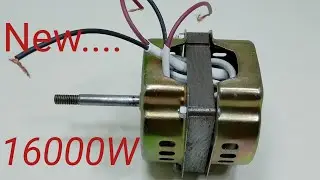 Free Energy Demo Free Energy 250V 16000W Using Magnets and Copper Coil
