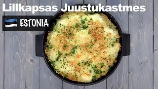 How to make Lillkapsas Juustukastmes | Estonia  | 1-min Recipe Video #shorts
