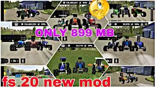 Farming simulator 20 new Indian tractor #fs23mods