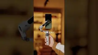 This gimbal has AI tracking!! 🔥  #gimbal #filmmaking