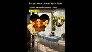 #JadeMassageBed Zone In on Trouble Areas / Manual Control for Precision.