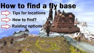 Fly bases | locations, How to find & raid | Conan Exiles