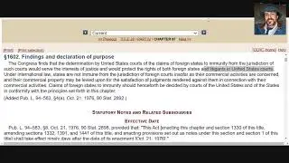Foreign Sovereign Immunities Act...