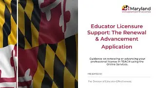 Educator Licensure Support: Renewal & Advancement