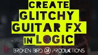 Cool Glitchy / Warped Vinyl / Tape Delay Warble - Guitar Pedal Effect - in Logic Pro