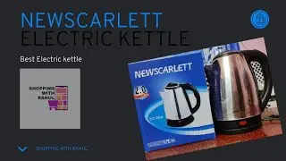 Newscarlett Electric kettle Unboxing & Review | Brought from Flipkart😱🔥 #electrickettle