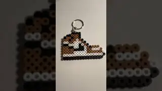 JORDAN 1 PERLER BEAD ART #perlerbeadart #artandcraft #pixelart #crochet #perlerbead #jordan #shoes