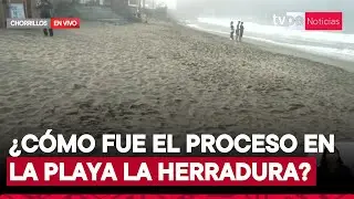 Chorrillos: descubre cómo retiraron las piedras y colocaron arena en la playa La Herradura