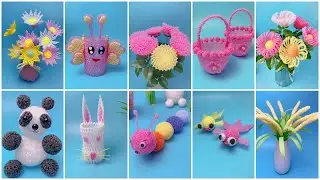 Easy Fruit Foam Net Craft Ideas | DIY Fruit Foam Net Wrapper Reuse Ideas!