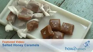 Salted Honey Caramels