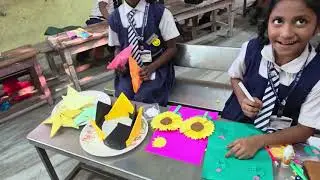Kids Paper craft work competition 