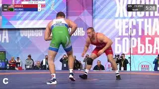 Qual. FS - 97 kg: K. SNYDER (USA) v. S. BELLIYEV (TKM)