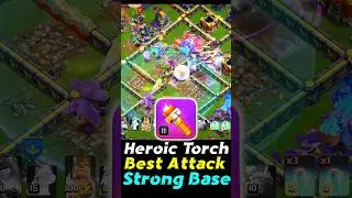 Heroic Torch Equipment in Clash of clans best moment #clashofclans #coc #gaming