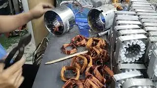 Rewind 2 Aircon fan motor