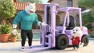 They Laughed at Kitten’s Cardboard Excavator — The Ending Will Melt You!  AI Cat Story