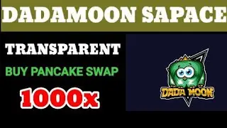 Dadamoon Space full Review |How to by  Dadamoon  on Pancake Sawap |Next Gem to the Moon