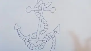 🤯🤮🤢🥵How to draw an Anchor || Drawing ||