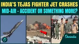 LAC Tejas Fighter Jet CRASH A Pakistan Sabotage? Speculations After Pak Pilots Seen Inspecting Jet