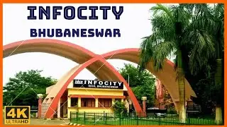 Bhubaneswar : [4K] Infocity Drive | Patia | IT Park of City | Infosys | Wipro | Chandrasekharpur
