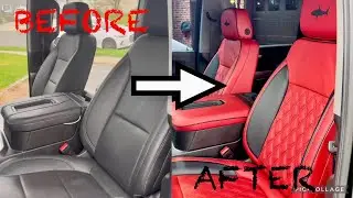 Red Leather Transformation | LISHARKMAN | @TeamKatzkin