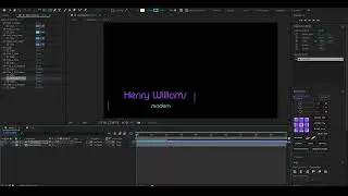 Line Low Third Video Help for After Effects temlate