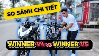ĐÁNH GIÁ CHI TIẾT WINNER R V5 và WINNER X V4 | Kiểu dáng ĐẸP HƠN nhưng HAO XĂNG hơn ?? | QUANG MOTOR