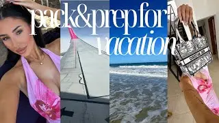 vacation prep, pack with me, packing tips | itsactuallyak