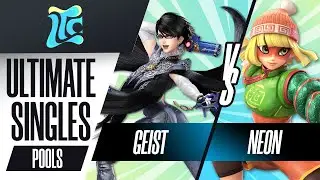 Geist vs. Neon - Low Tide City 2024 - Ultimate Singles - Pools