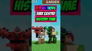 HISTORY OF METHODS In Grow A Garden ft. ⁨@milkymochichan #growagarden