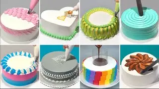 Stunning Cake Decorating Technique Like a Pro | Most Satisfying Chocolate Cake Decorating Ideas