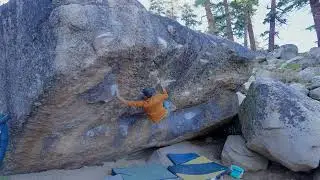 Lone Wolf (V12) - Tahoe Bouldering