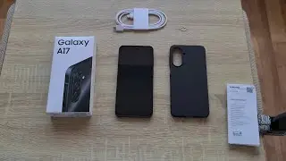 Samsung Galaxy A17 5G. Phone SM-A175F DSB Black 4/128GB. Unboxing PL. Warszawa, 🇵🇱. Polska. [4K]