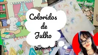 Todos os coloridos e desenhos do mês de JULHO 